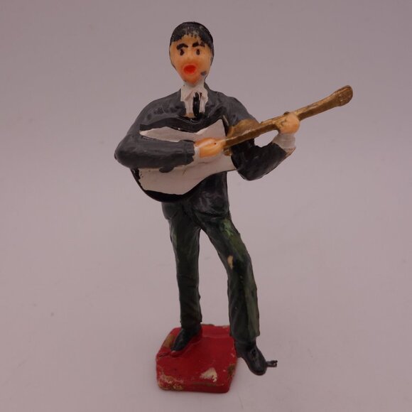 Vintage Beatles Ed Sullivan Show Plastic Cake Toppers - Picture 6 of 16